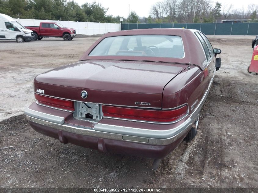 1992 Buick Roadmaster Limited VIN: 1G4BT5378NR447891 Lot: 41068502