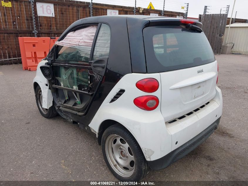 2015 Smart Fortwo Passion/Pure VIN: WMEEJ3BA9FK809702 Lot: 41069221