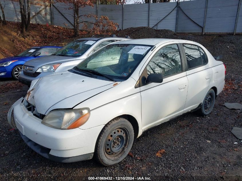 2001 Toyota Echo VIN: JTDBT123X10179002 Lot: 41069432