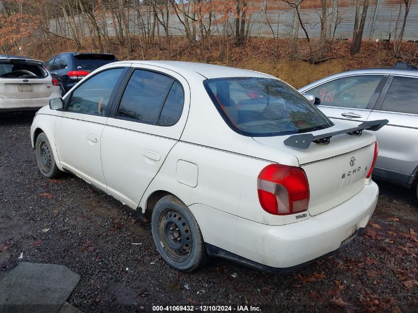 2001 Toyota Echo VIN: JTDBT123X10179002 Lot: 41069432