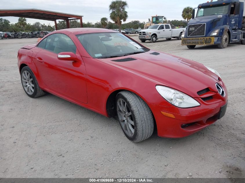 2008 Mercedes-Benz Slk 350 VIN: WDBWK56F78F178444 Lot: 41069659