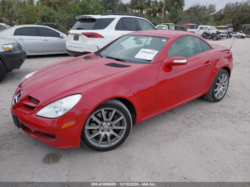 2008 Mercedes-Benz Slk 350 VIN: WDBWK56F78F178444 Lot: 41069659