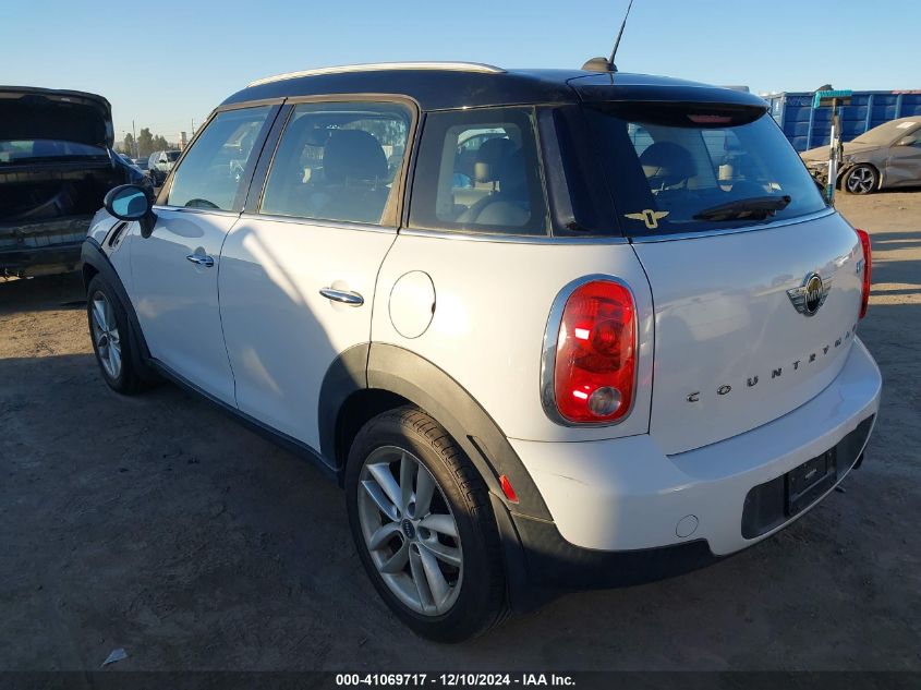 2014 Mini Countryman Cooper VIN: WMWZB3C58EWR41191 Lot: 41069717