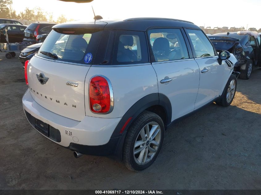 2014 Mini Countryman Cooper VIN: WMWZB3C58EWR41191 Lot: 41069717