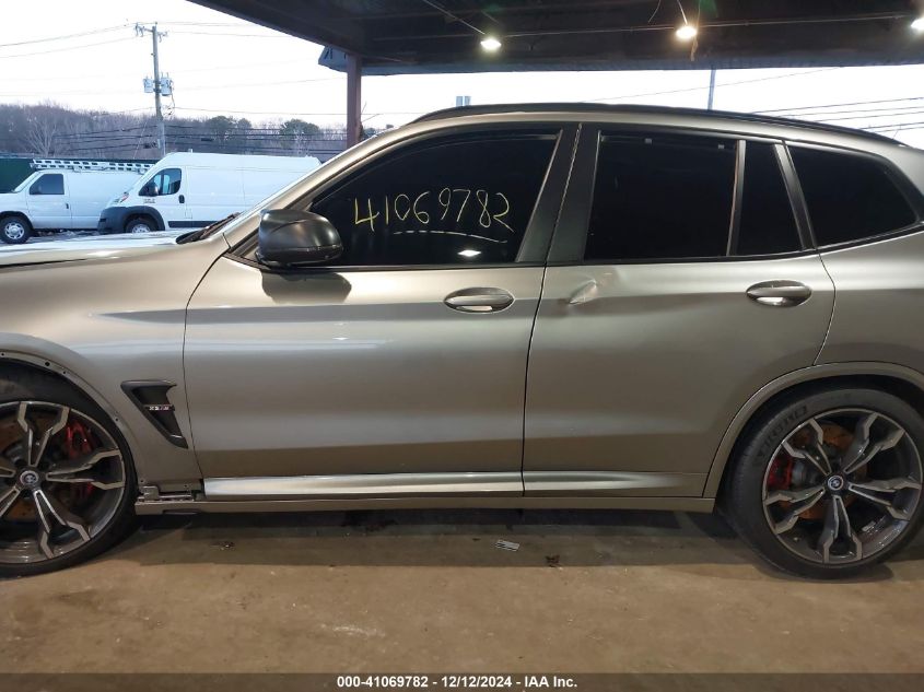 2020 BMW X3 M VIN: 5YMTS0C06LLT10215 Lot: 41069782