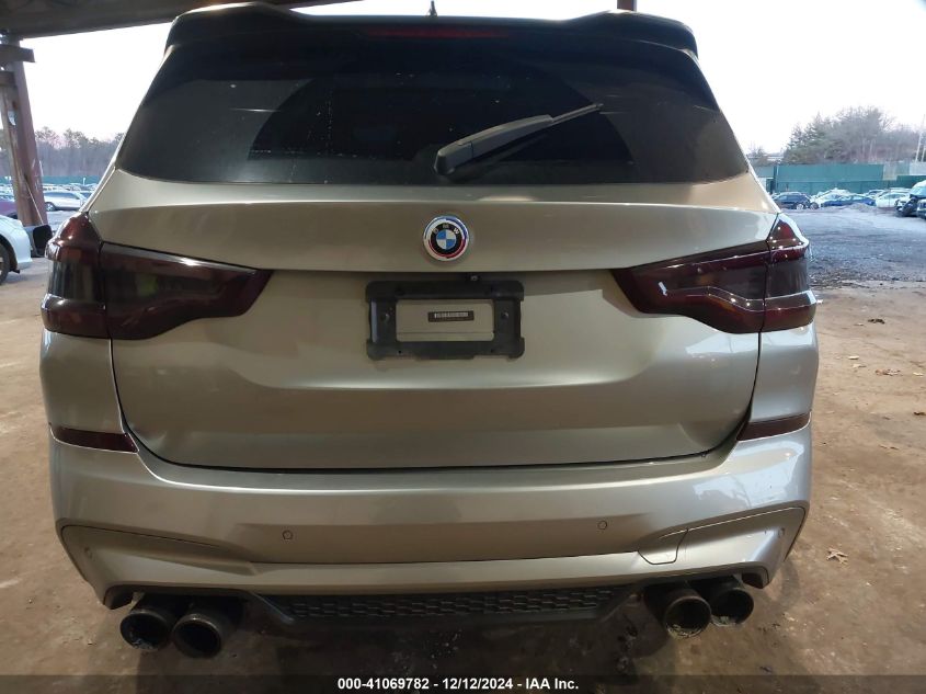 2020 BMW X3 M VIN: 5YMTS0C06LLT10215 Lot: 41069782