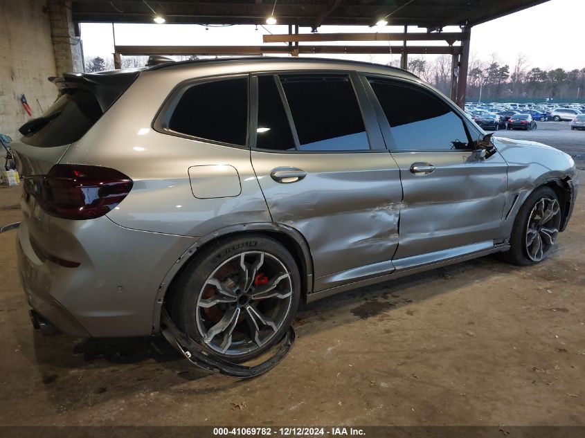 2020 BMW X3 M VIN: 5YMTS0C06LLT10215 Lot: 41069782