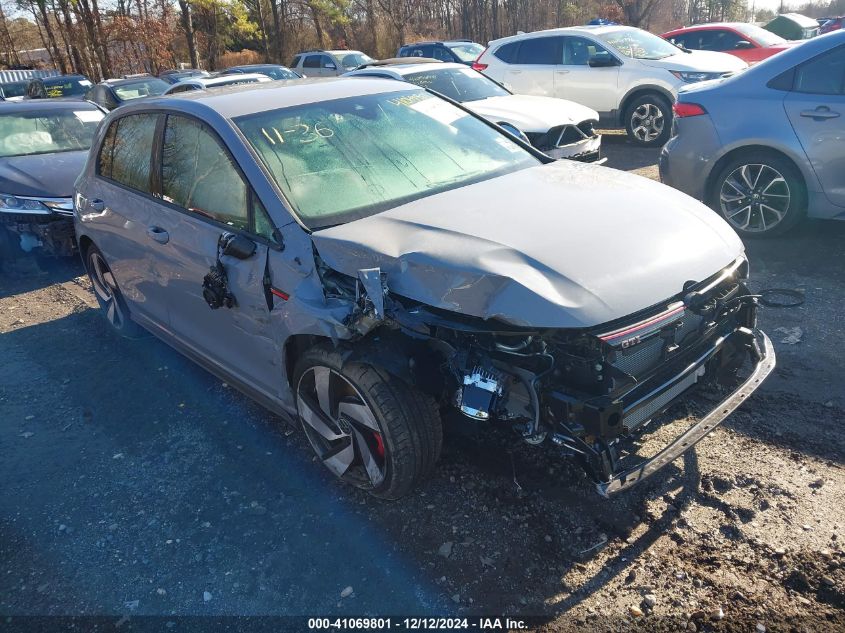 2024 Volkswagen Golf Gti 2.0T S VIN: WVWGA7CD1RW220132 Lot: 41069801