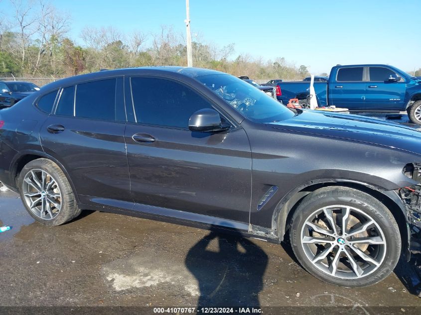 2020 BMW X4 xDrive30I VIN: 5UX2V1C09L9C20606 Lot: 41070767