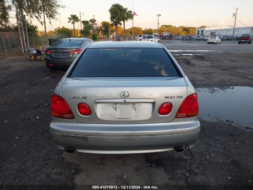 2002 Lexus Gs 300 VIN: JT8BD69S620168022 Lot: 41070913