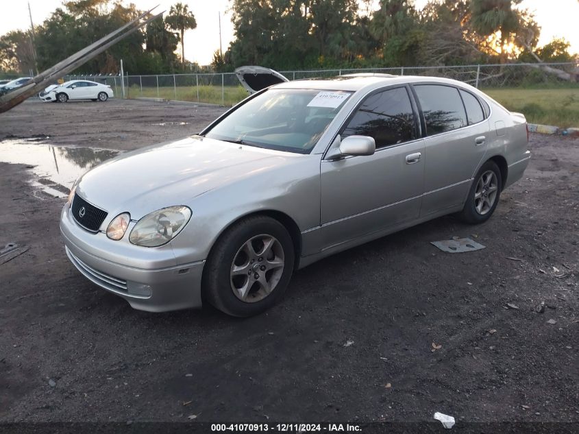 2002 Lexus Gs 300 VIN: JT8BD69S620168022 Lot: 41070913