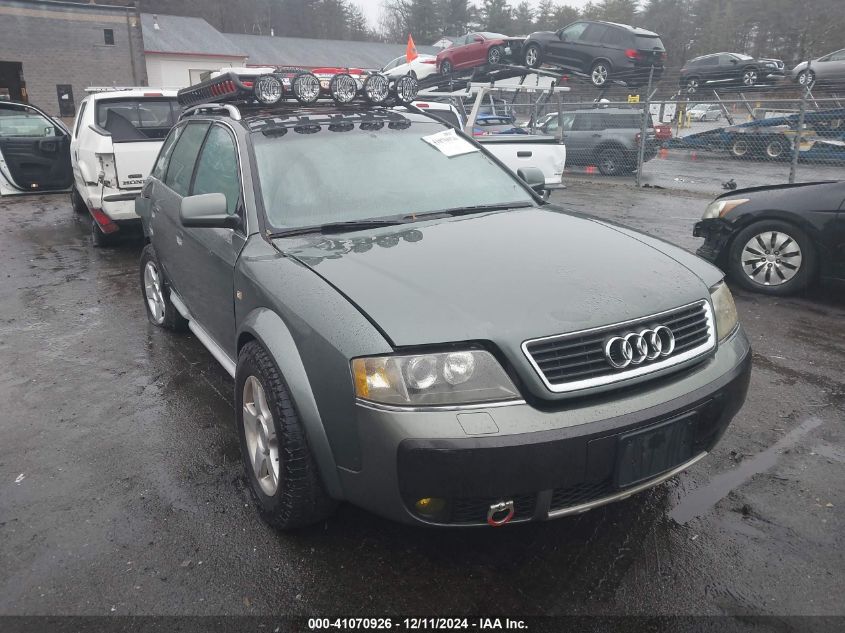 2002 Audi Allroad 2.7L VIN: WA1YD64B02N141592 Lot: 41070926