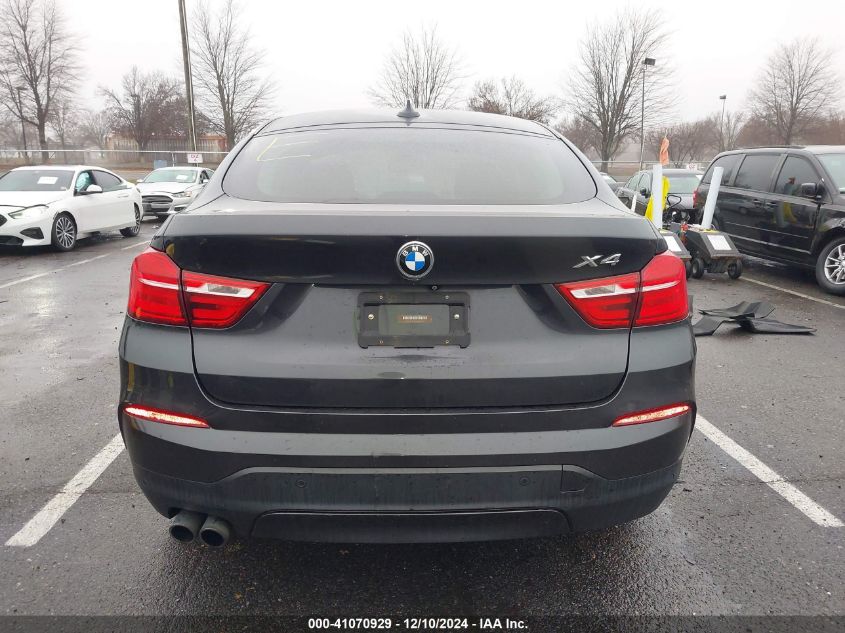 2016 BMW X4 xDrive28I VIN: 5UXXW3C57G0M90029 Lot: 41070929