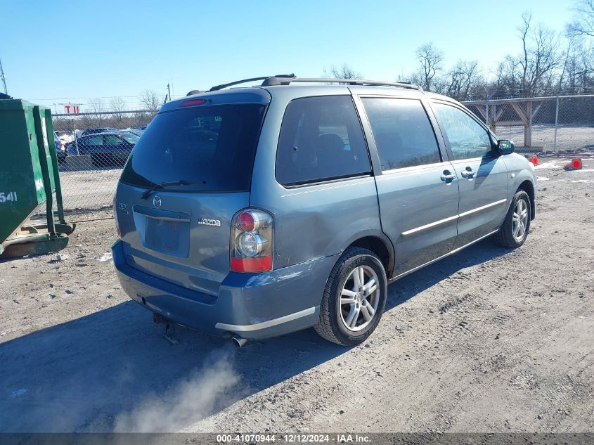 2004 Mazda Mpv Lx VIN: JM3LW28J140514621 Lot: 41070944