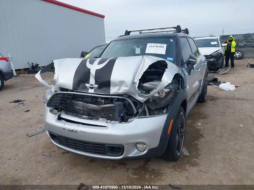 2013 Mini Countryman Cooper S VIN: WMWZC3C59DWP24437 Lot: 41070980