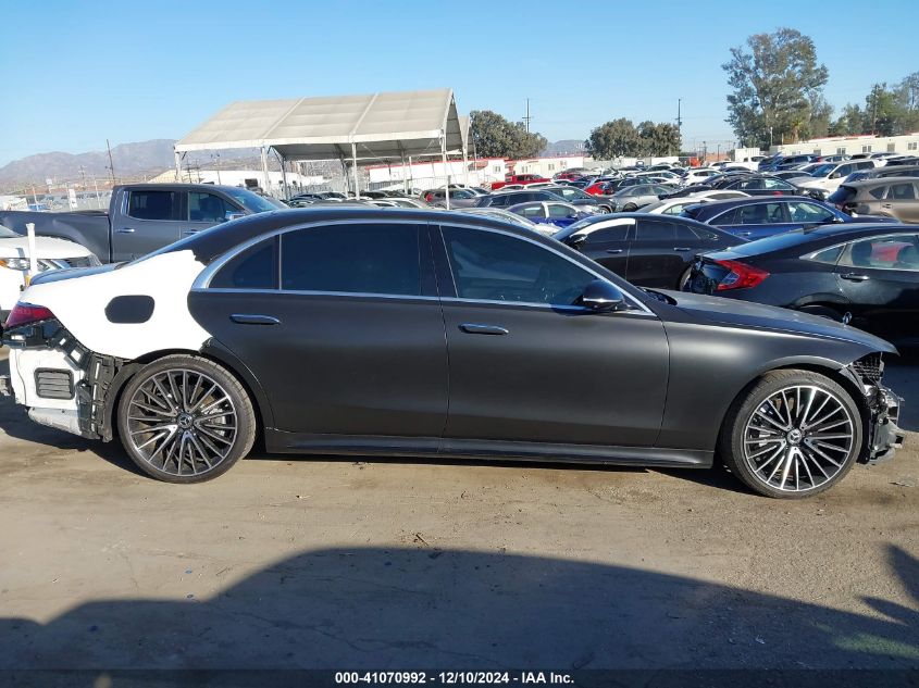 2021 Mercedes-Benz S 580 4Matic VIN: W1K6G7GB5MA035144 Lot: 41070992