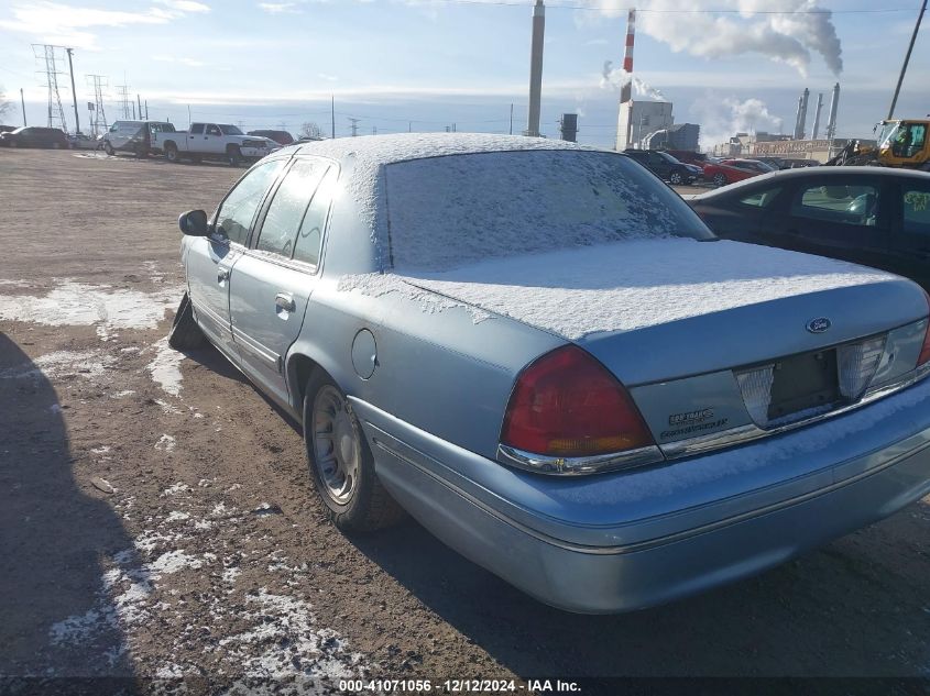 2000 Ford Crown Victoria Lx VIN: 2FAFP74W8YX167061 Lot: 41071056