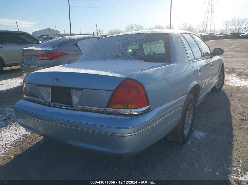 2000 Ford Crown Victoria Lx VIN: 2FAFP74W8YX167061 Lot: 41071056