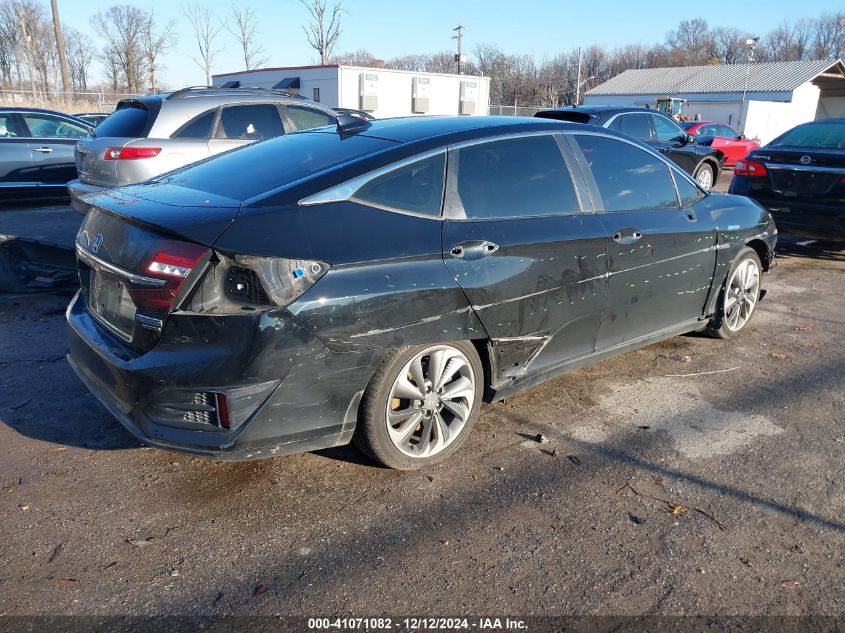 2018 Honda Clarity Touring VIN: JHMZC5F38JC002560 Lot: 41071082