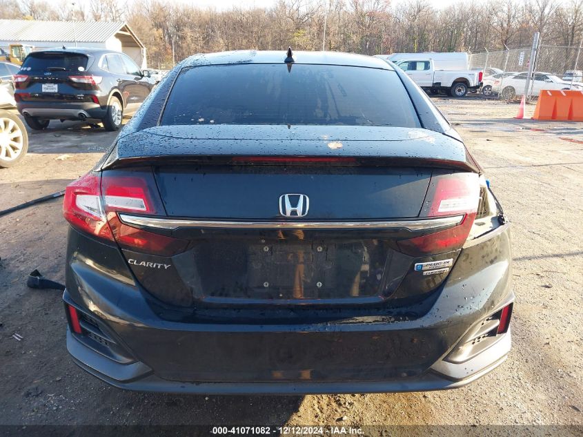 2018 Honda Clarity Touring VIN: JHMZC5F38JC002560 Lot: 41071082