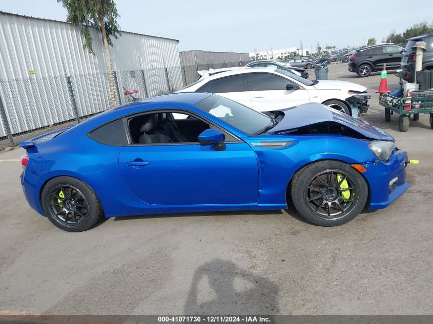 2014 Subaru Brz Limited VIN: JF1ZCAC14E9601946 Lot: 41071736