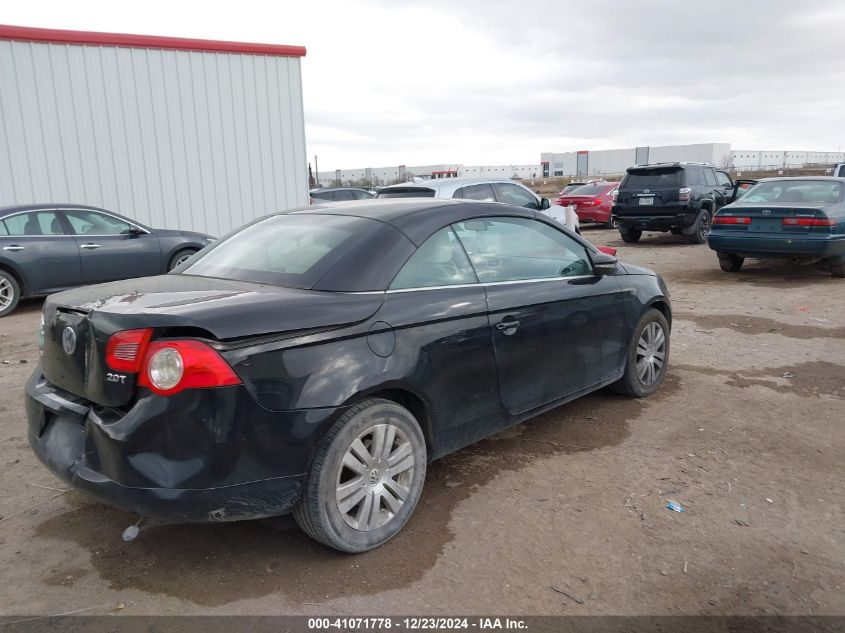 2009 Volkswagen Eos Komfort VIN: WVWBA71FX9V017065 Lot: 41071778