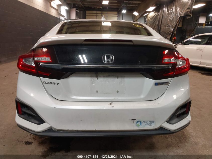 2018 Honda Clarity Plug-In Hybrid VIN: JHMZC5F11JC015021 Lot: 41071876