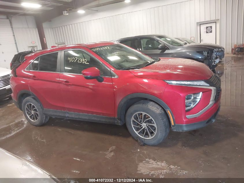 2023 Mitsubishi Eclipse Cross Es VIN: JA4ATUAA2PZ028621 Lot: 41072332