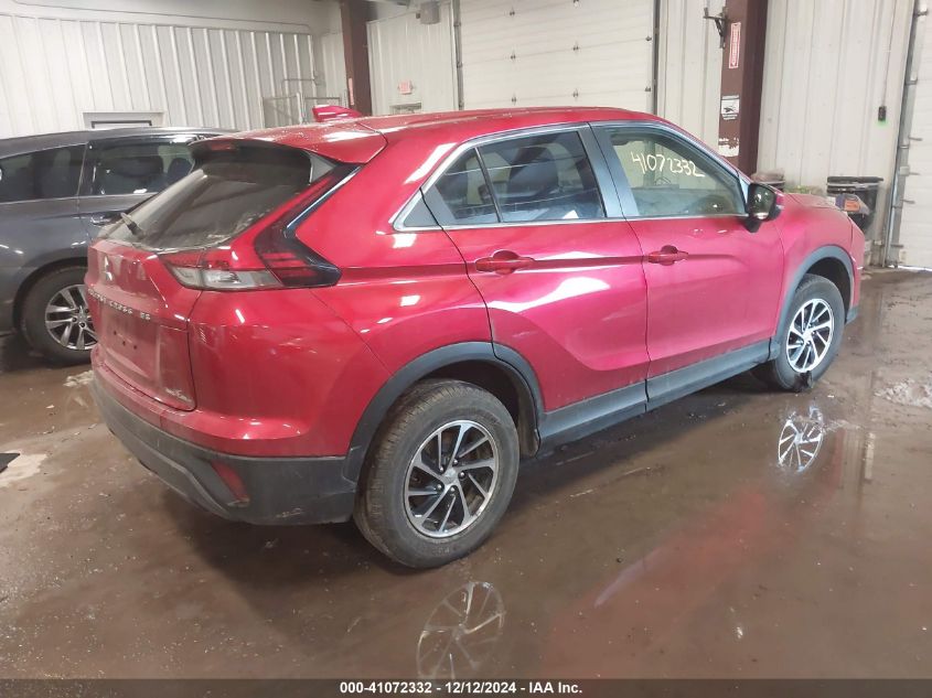 2023 Mitsubishi Eclipse Cross Es VIN: JA4ATUAA2PZ028621 Lot: 41072332