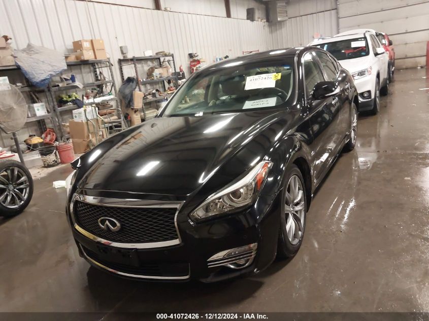 2015 Infiniti Q70 3.7X VIN: JN1BY1AR9FM561581 Lot: 41072426