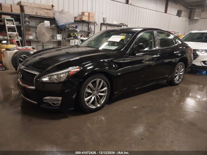 2015 Infiniti Q70 3.7X VIN: JN1BY1AR9FM561581 Lot: 41072426