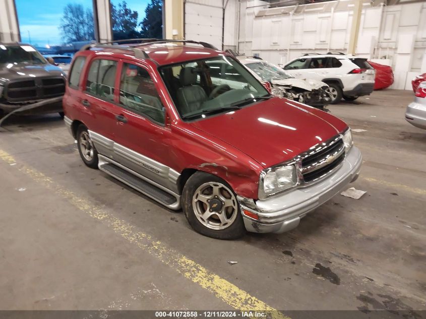 2001 Chevrolet Tracker Hard Top Lt VIN: 2CNBJ634X16953830 Lot: 41072558