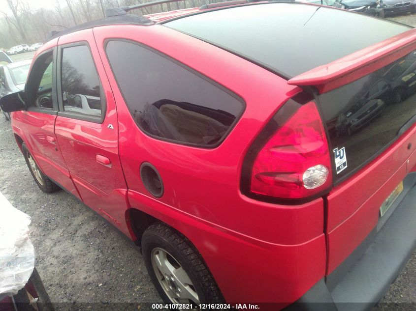 2002 Pontiac Aztek VIN: 3G7DA03E42S596648 Lot: 41072821