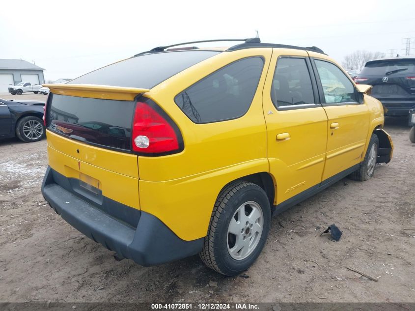 2002 Pontiac Aztek VIN: 3G7DA03E72S592643 Lot: 41072851