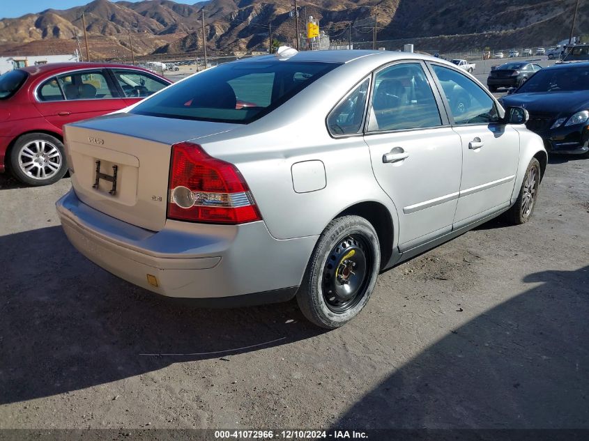 2007 Volvo S40 2.4I VIN: YV1MS390872314536 Lot: 41072966