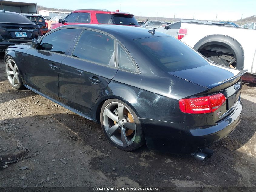 2012 Audi S4 3.0 Premium Plus VIN: WAUKGAFL4CA039164 Lot: 41073037