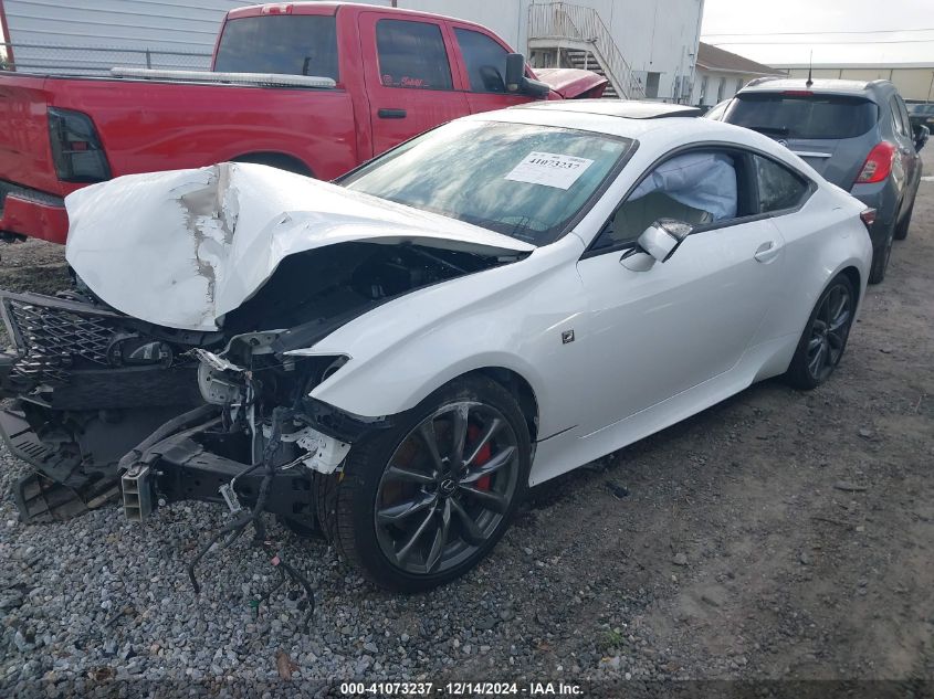 2019 Lexus Rc F Sport VIN: JTHHA5BC6K5009813 Lot: 41073237