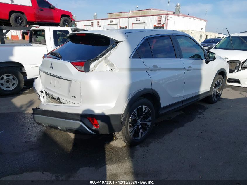 2022 Mitsubishi Eclipse Cross Se/Se Special Edition/Sel/Sel Special Edition VIN: JA4ASWAA0NZ057627 Lot: 41073301