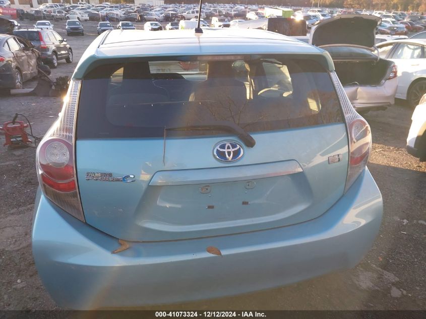 2012 Toyota Prius C One VIN: JTDKDTB3XC1005291 Lot: 41073324