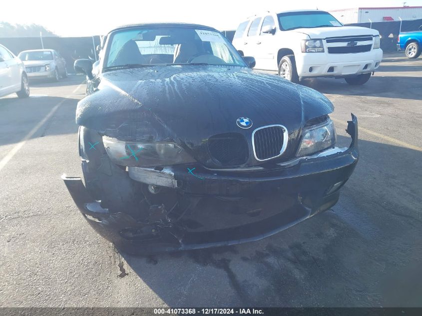 2001 BMW Z3 2.5I VIN: WBACN33401LK47756 Lot: 41073368