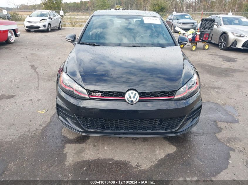 2019 Volkswagen Golf Gti 2.0T Autobahn/2.0T Rabbit Edition/2.0T S/2.0T Se VIN: 3VW5T7AU8KM033803 Lot: 41073438