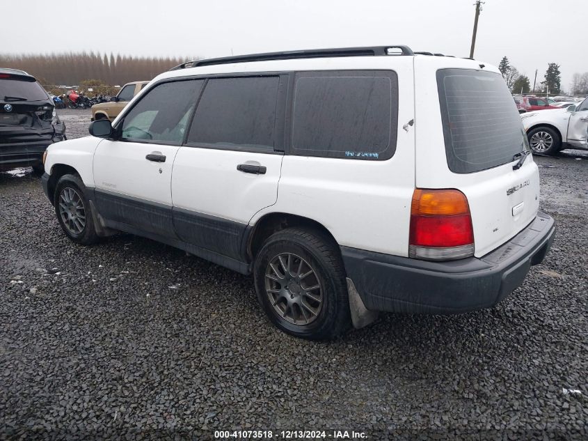 1999 Subaru Forester L VIN: JF1SF635XXH715791 Lot: 41073518