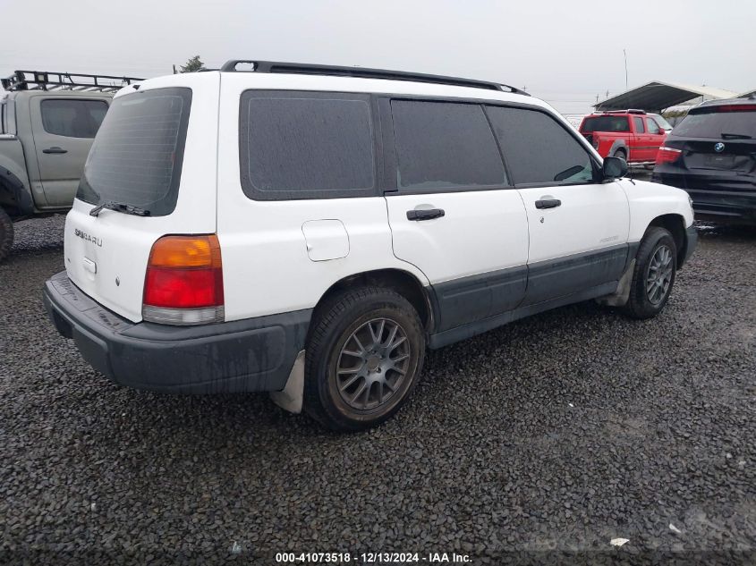 1999 Subaru Forester L VIN: JF1SF635XXH715791 Lot: 41073518