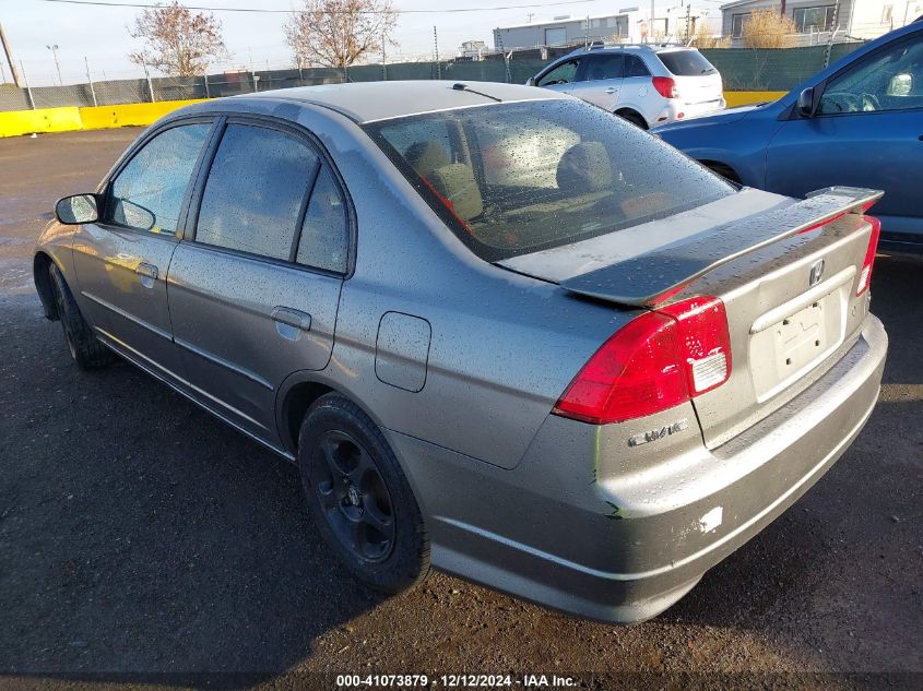 2004 Honda Civic Lx VIN: 2HGES16554H621195 Lot: 41073879