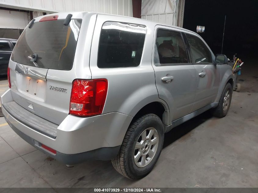 2010 Mazda Tribute I Sport VIN: 4F2CY0C78AKM07620 Lot: 41073929