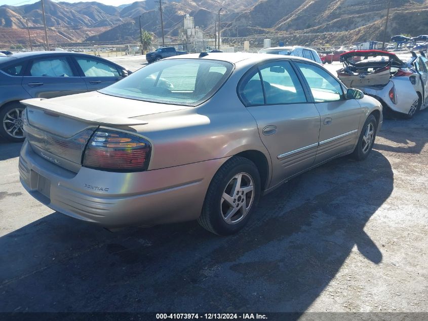 2004 Pontiac Bonneville Se VIN: 1G2HX52K94U243089 Lot: 41073974