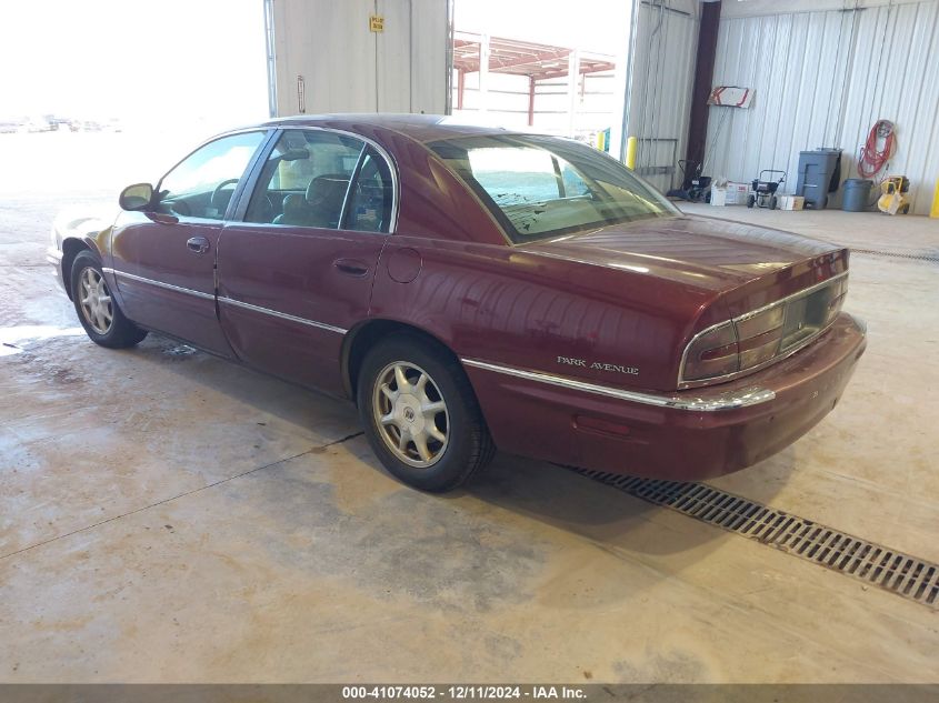 2000 Buick Park Avenue VIN: 1G4CW52K8Y4210403 Lot: 41074052