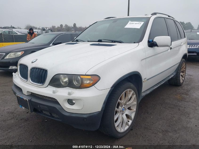 2005 BMW X5 3.0I VIN: 5UXFA135X5LY20028 Lot: 41074112