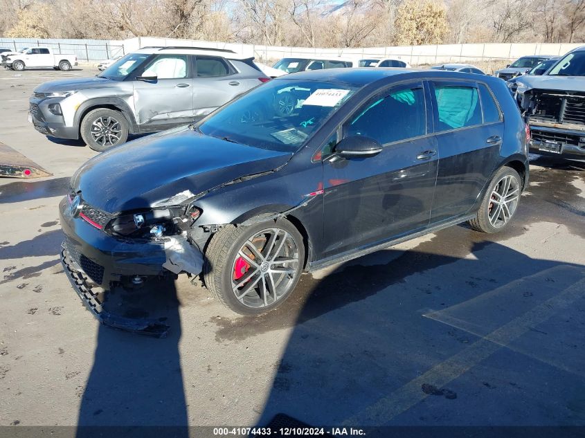 2017 Volkswagen Golf Gti Autobahn 4-Door/S 4-Door/Se 4-Door/Sport 4-Door VIN: 3VW5T7AU0HM063368 Lot: 41074433