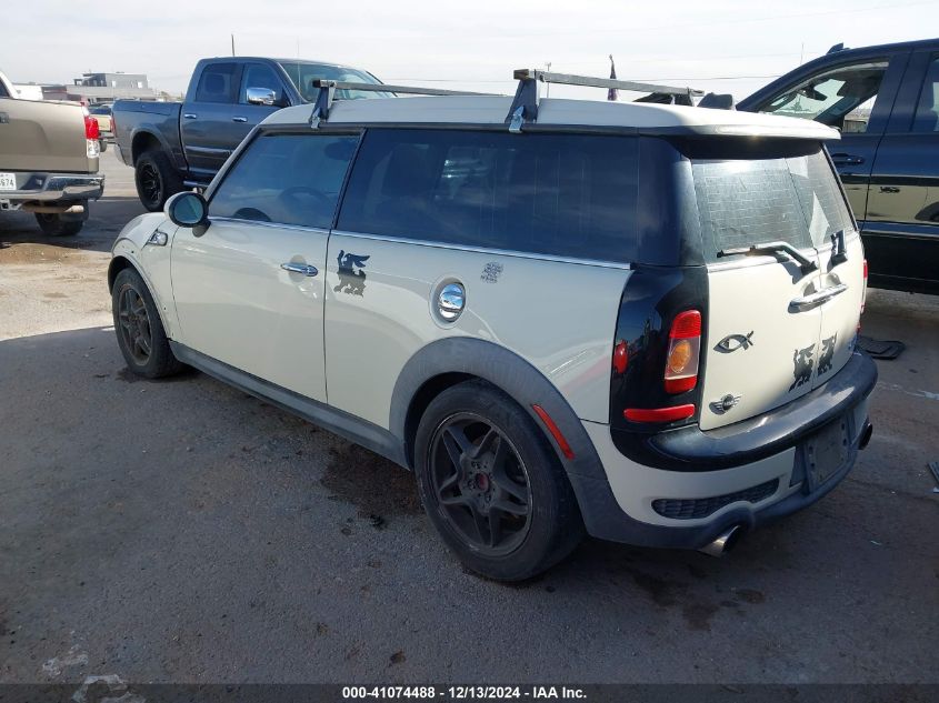 2010 Mini Cooper S Clubman VIN: WMWMM3C56ATP76127 Lot: 41074488